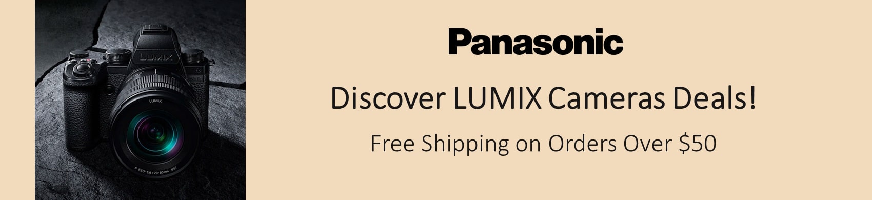  Panasonic Lumix Cameras deals Ad.